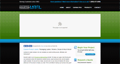Desktop Screenshot of houstonlabel.com